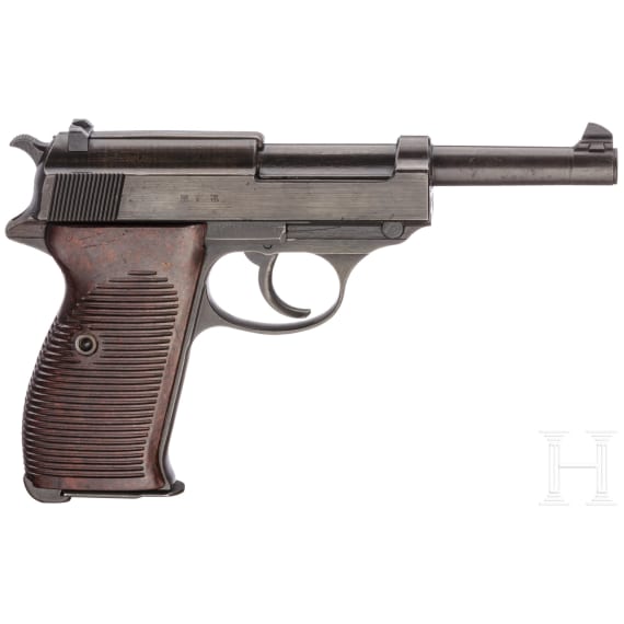 A Mauser P 38, coded "byf - 43"