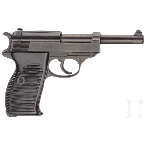 A Mauser P 38, coded "byf - 44"