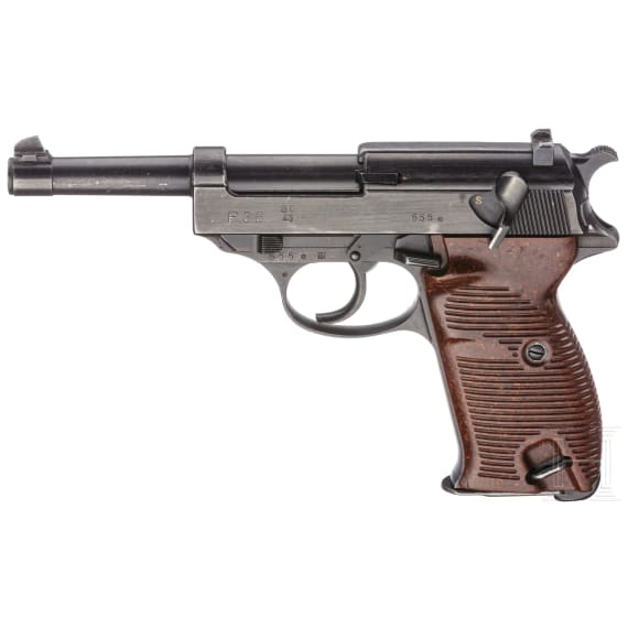 A Walther P38, coded "ac - 43"
