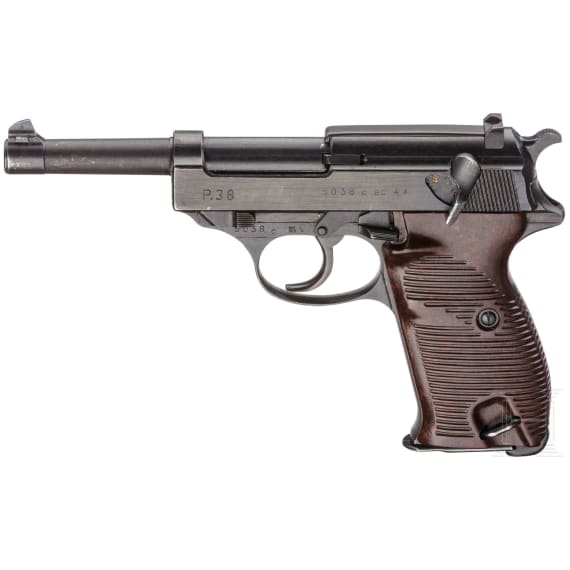 A Walther P38, coded "ac - 44"