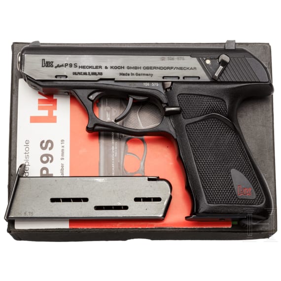 Heckler & Koch Mod. P 9 S, Beh&ouml;rde, im Karton