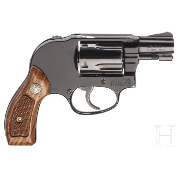Smith & Wesson Mod. 38, "The Bodyguard Airweight", Polizei, im Karton