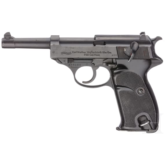 A Walther P38 with conversion kit (Police/Ministry of the Interior)