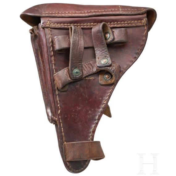 A holster for a Finnish Luger pistol