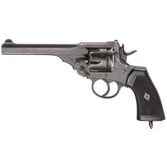 A Webley W.S. Army Model revolver