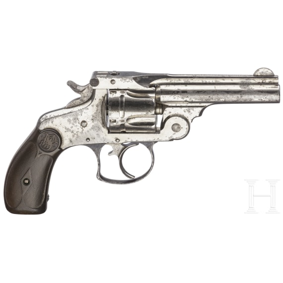 Smith & Wesson .38 Double Action, 2nd Model, vernickelt