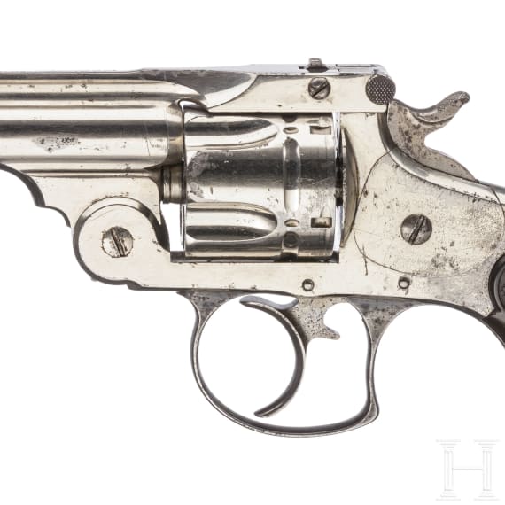Smith & Wesson .38 Double Action, 2nd Model, vernickelt