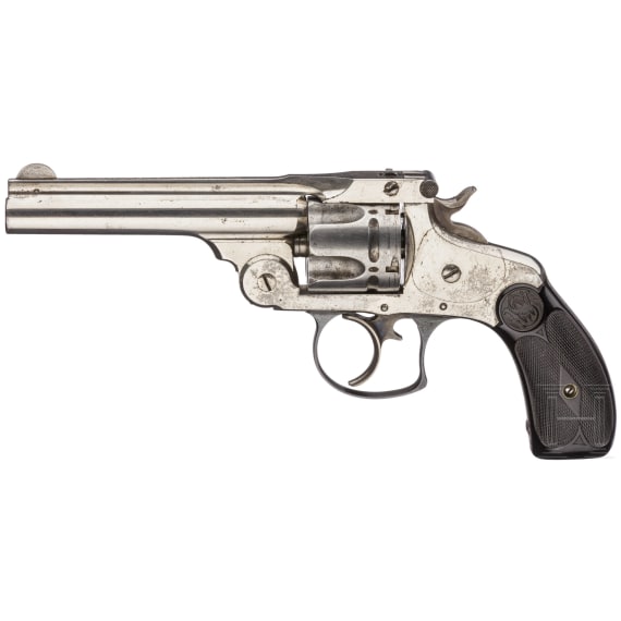 Smith & Wesson .38 Double Action, 2nd Model, vernickelt