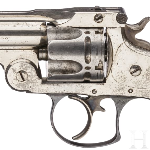Smith & Wesson .38 Double Action, 2nd Model, vernickelt