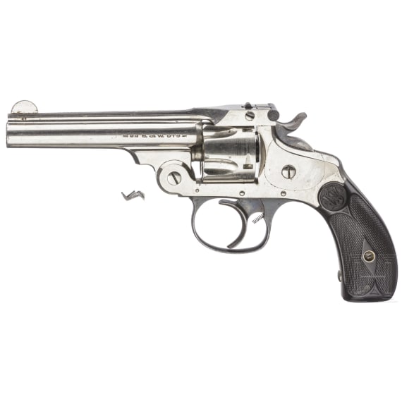Smith & Wesson Mod. .32 Double Action, 4th Model, vernickelt