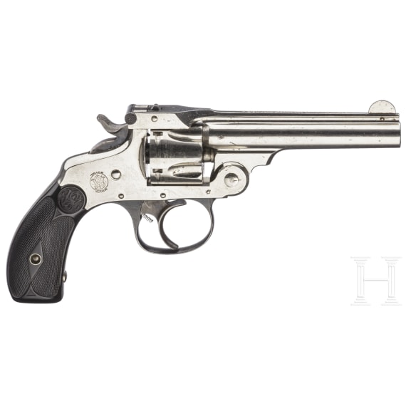 Smith & Wesson Mod. .32 Double Action, 4th Model, vernickelt