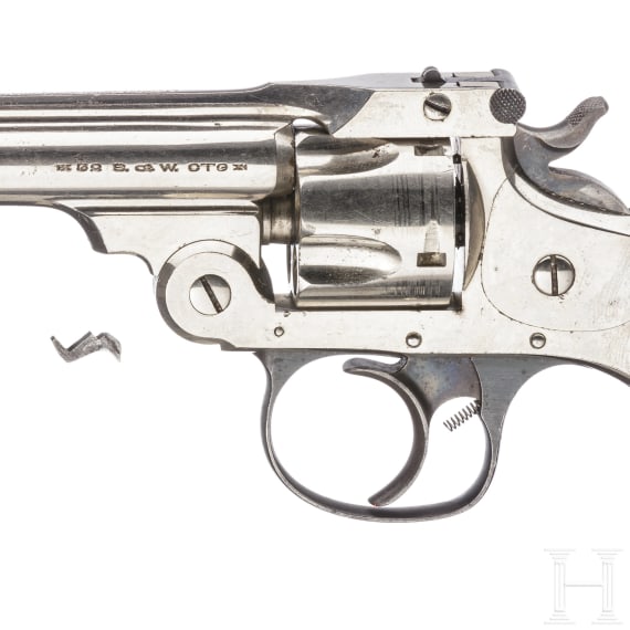 Smith & Wesson Mod. .32 Double Action, 4th Model, vernickelt