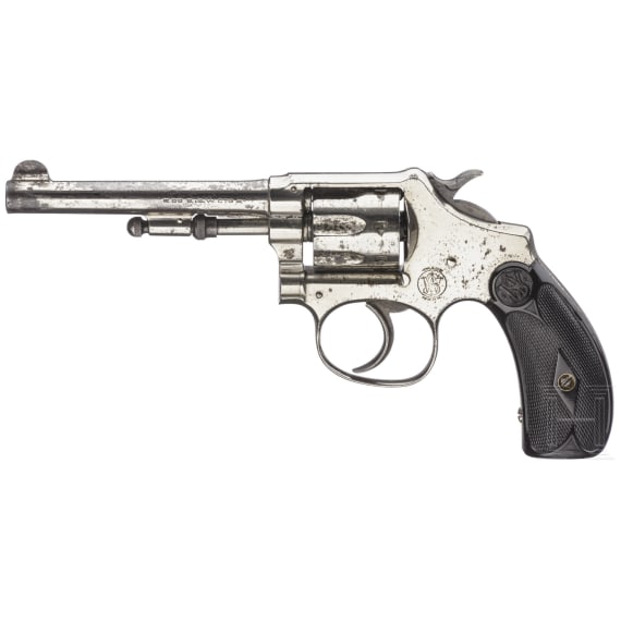 Smith & Wesson Lady Smith Hand Ejector 2nd Model, vernickelt