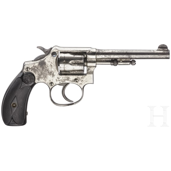 Smith & Wesson Lady Smith Hand Ejector 2nd Model, vernickelt