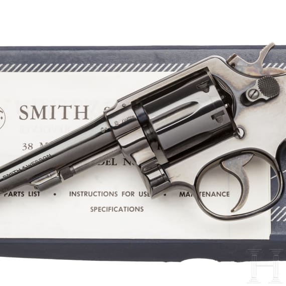 Smith & Wesson Mod. 10-7, "The .38 Military & Police", im Karton