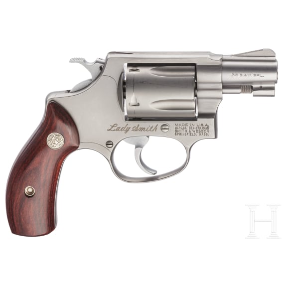Smith & Wesson Mod. 60-3, "The Chief's Special Stainless - Lady Smith", in original S&W Lady-Smith case