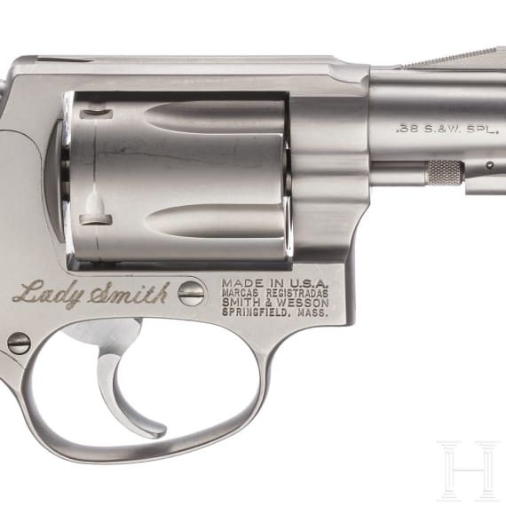 Smith & Wesson Mod. 60-3, "The Chief's Special Stainless - Lady Smith", in original S&W Lady-Smith case