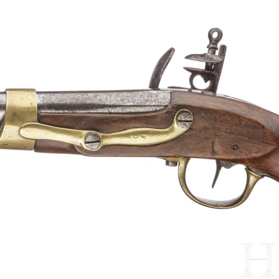 A French M an 13 cavalry pistol