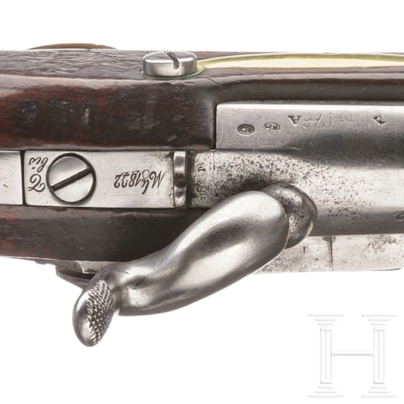 A cavalry pistol M 1822 T bis