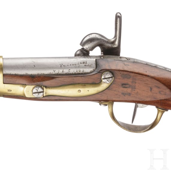 A cavalry pistol M 1822 T bis
