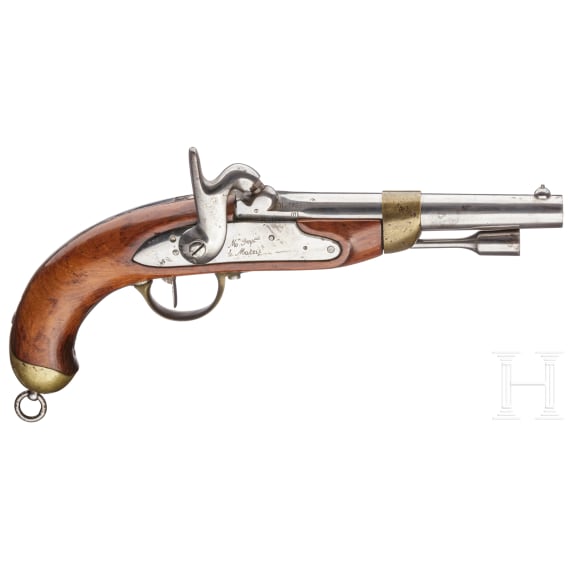A model 1822 bis cavalry pistol, collector's replica