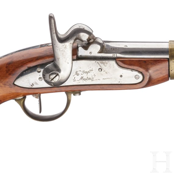 A model 1822 bis cavalry pistol, collector's replica