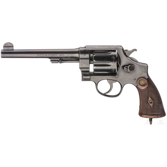 A Smith & Wesson .455 Mark II Hand Ejector, 2nd Model