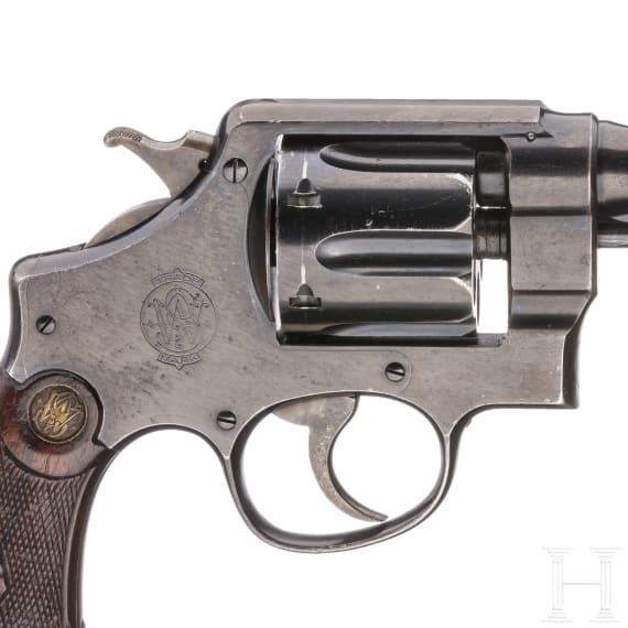 A Smith & Wesson .455 Mark II Hand Ejector, 2nd Model