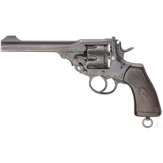 Webley Mark VI, mit Tasche