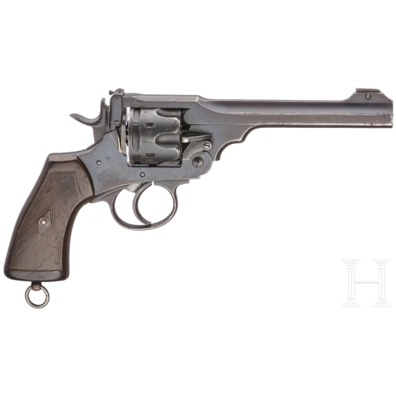Webley Mark VI, mit Tasche