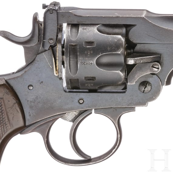 Webley Mark VI, mit Tasche