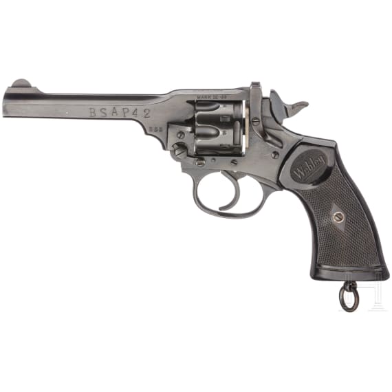 Webley & Scott Mark IV, Polizei Rhodesien, mit Holster