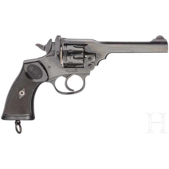 Webley & Scott Mark IV, Polizei Rhodesien, mit Holster