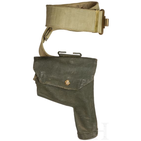 Webley & Scott Mark IV, Polizei Rhodesien, mit Holster
