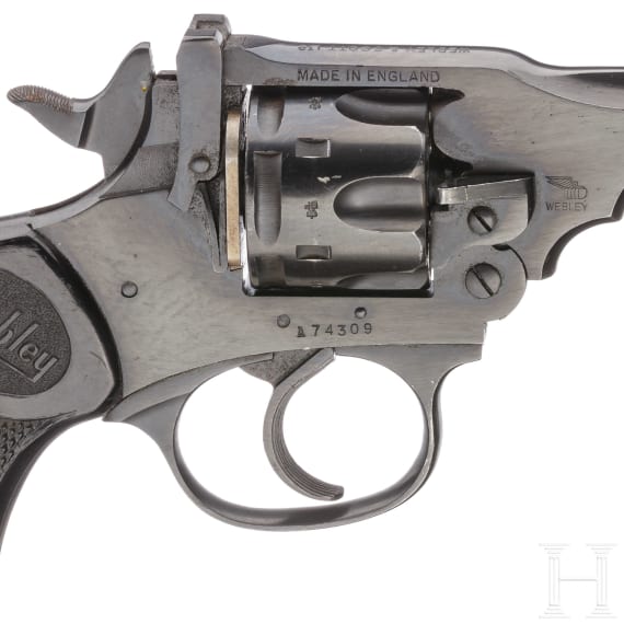 Webley & Scott Mark IV, Polizei Rhodesien, mit Holster