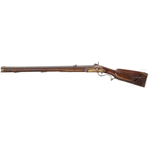 A Netherlands ranger rifle, 18th/19th century