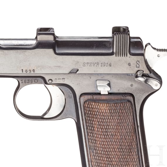A Steyr Mod. 1912, with holster