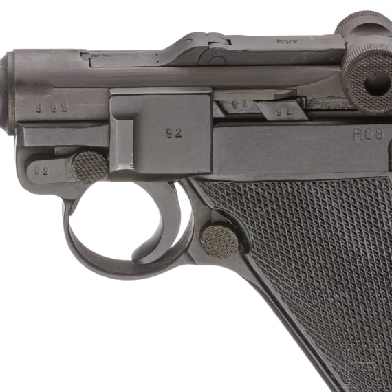 A Mauser Luger, Code "42 -.byf", M/942