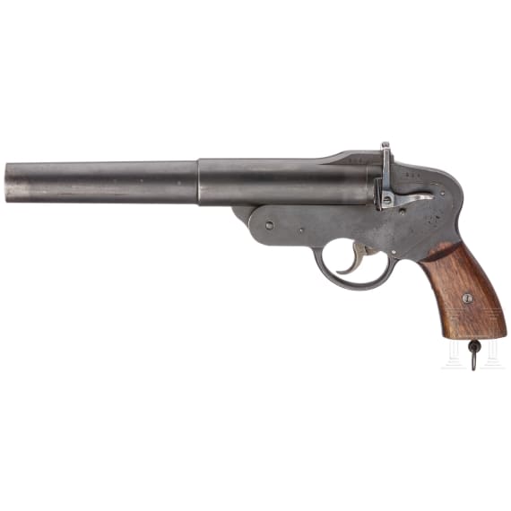 Leuchtpistole M 18(?), mit Tasche
