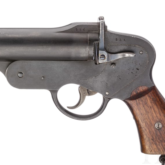 Leuchtpistole M 18(?), mit Tasche