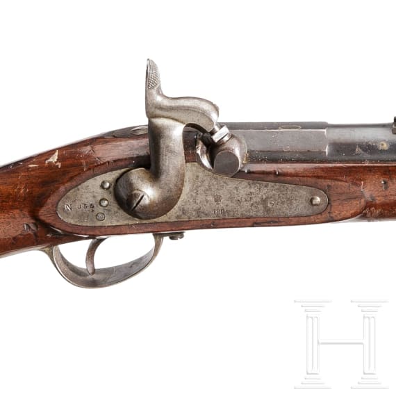 A Spanish M1857/59 cavalry carbine, Oviedo, 1864