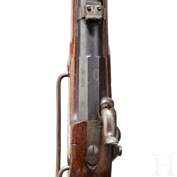 A Spanish M1857/59 cavalry carbine, Oviedo, 1864