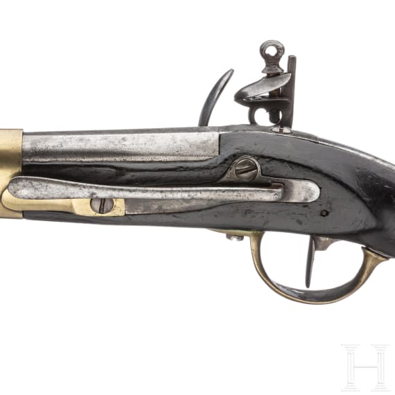 A cavalry flintlock pistol, Mod. 1815
