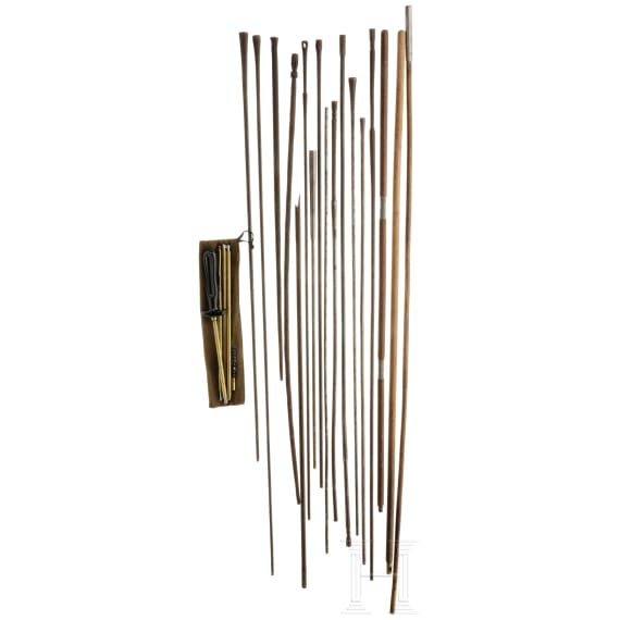 18 ramrods, 18th to 20th century