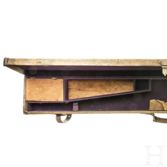 An English gun case, 20th century