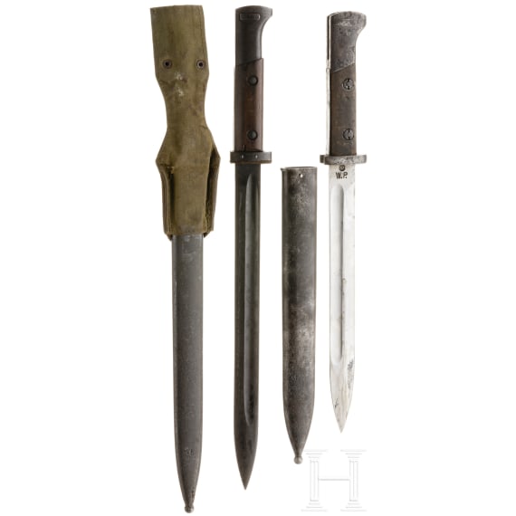 Two M 24 bayonets, Poland / Czechoslovakia, World War 2
