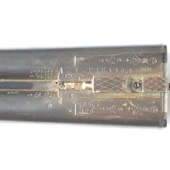 A side-by-side shotgun, Belgium