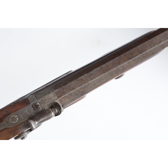 A percussion pistol by Chapelle Fils, St. &Eacute;tienne, circa 1860