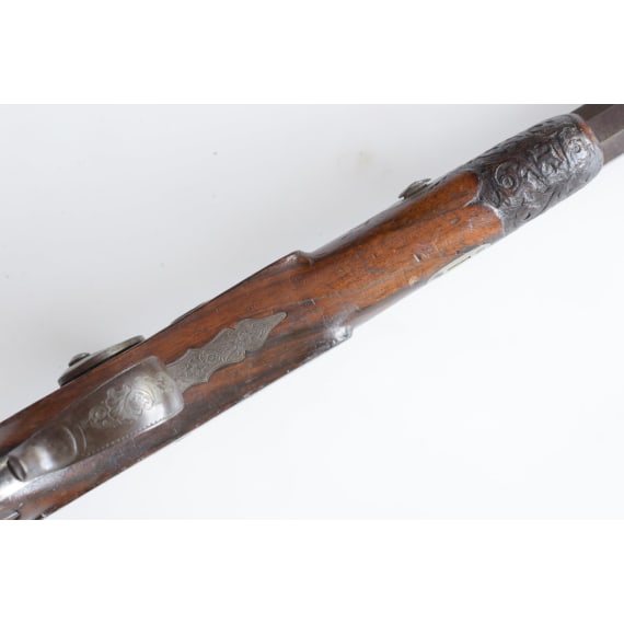 A percussion pistol by Chapelle Fils, St. &Eacute;tienne, circa 1860