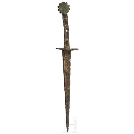 A French knightly dagger, Bourgogne, circa 1350
